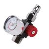 Air Compressor Regulator Spray Gun Pressure Regulating with Gauge for Pnuematic