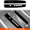 For Honda Accord 2014-2017 Piano Black Stickers Central Radio AC CD Selector Door Panel Car Accessories Interior Decorative