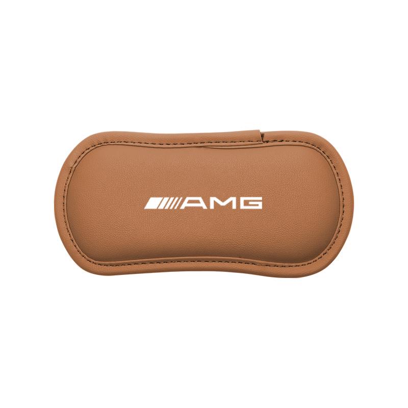 Car Leather Knee Mat Armrest Soft Pad Thigh Support Cushion For Mercedes Benz AMG W203 W205 W206 W211 W220 W212 W201 W210 W221