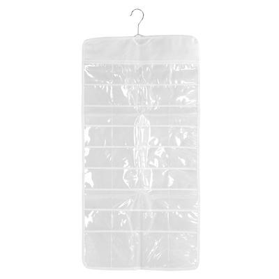 Dual Sided Over The Door Storage Bag Jewelry Hanging Bag Organizer