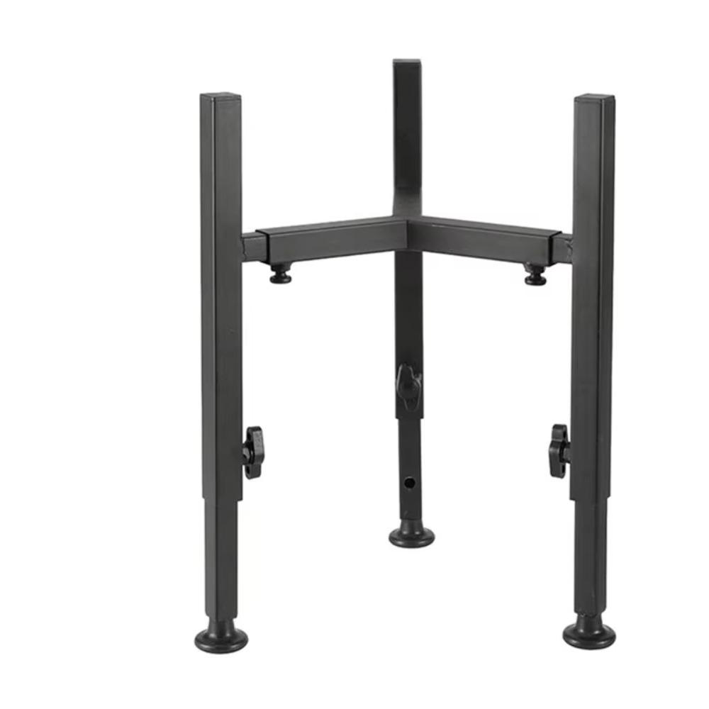 Adjustable Height Pet Feeder Rack Adjustable Width Raised Dog Feeder Bracket Outdoor Single Bowl
