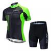 Plus Size Cycling Jersey Set Short Sleeve Road Mountain Bike Outdoor Riding Apparel Men Women