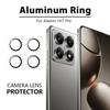 Metal Ring+Tempered Glass Camera Lens Protector for Xiaomi 13T 14T Pro Redmi 13 13C Note 13 4G 5G Note 13 Pro 4G 5G Note 13 Pro+ Plus