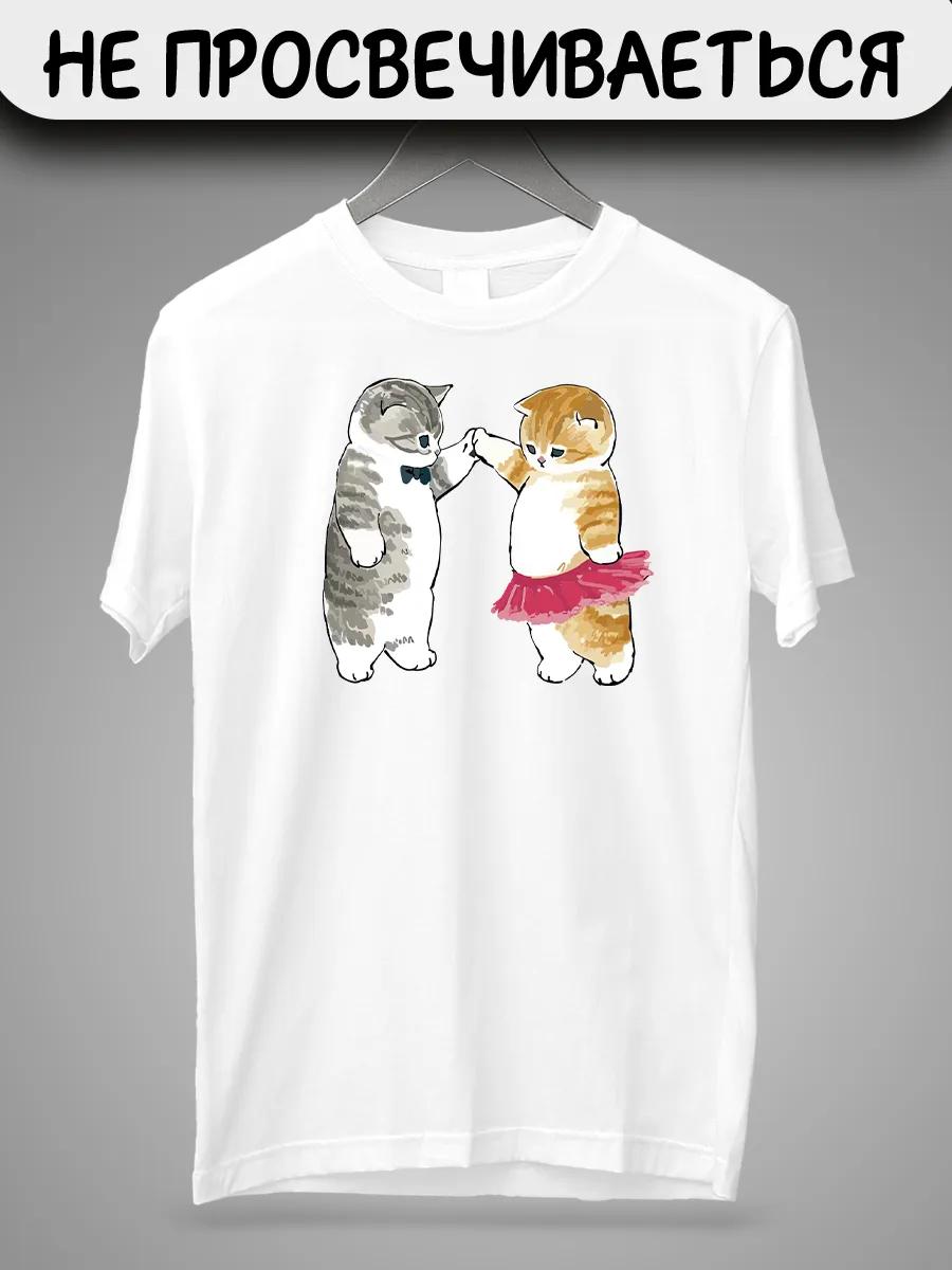 Хлопковая оверсайз футболка Manto с принтом XL