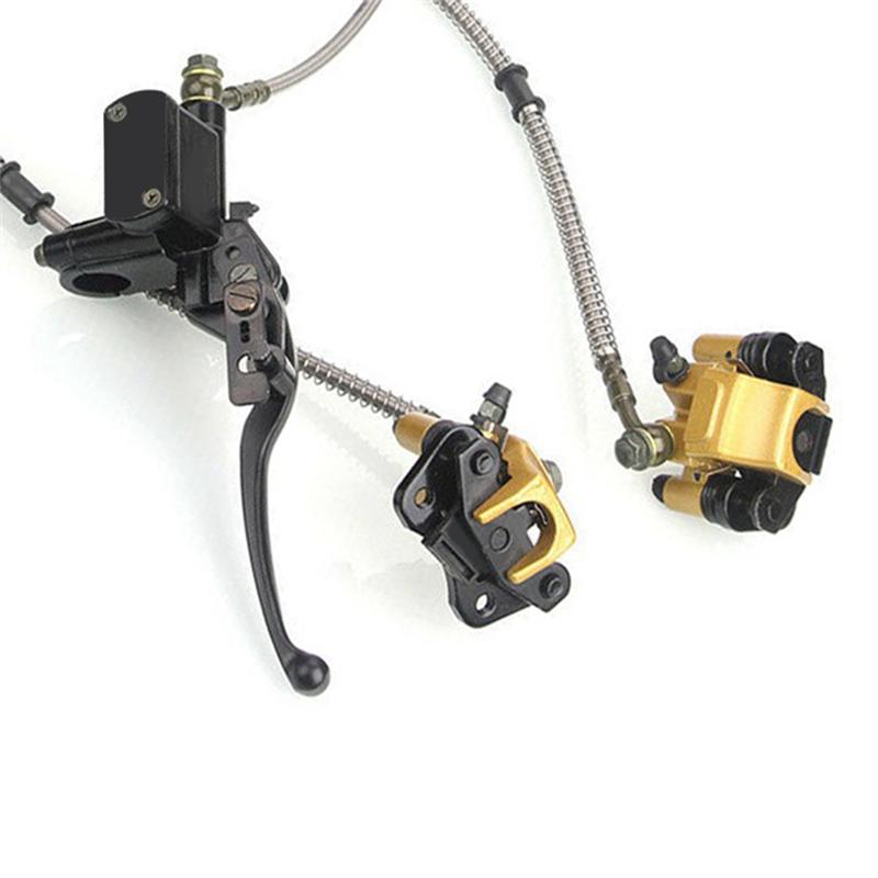 NEW-Motorcycle Front Hydraulic Disc Brake Caliper Master Cylinder For Atv 50-125Cc