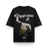 2026 Summer UFC Khamzat Chimaev Fighting Graphic Tshirt Women Sports Cotton Short Sleeve Loose Leisure Fitness Shirt Unisex