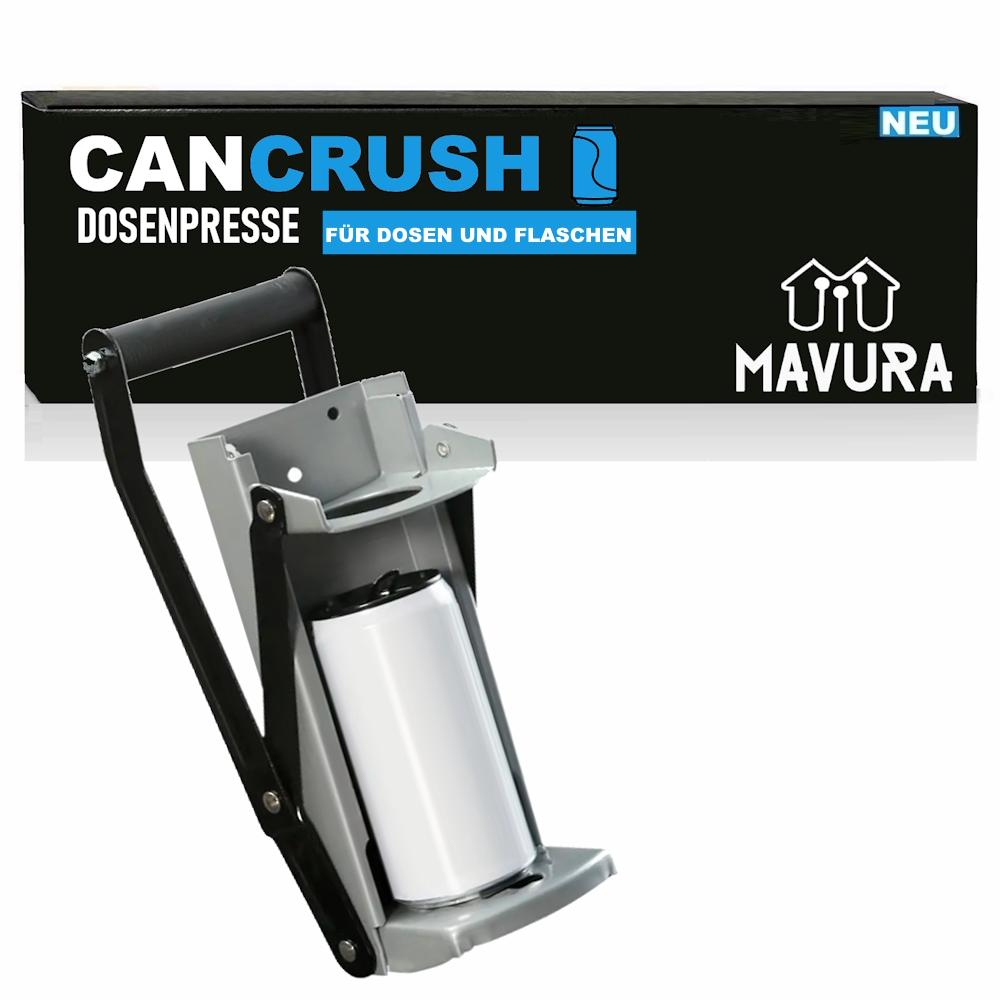 

CANCRUSH Can Crusher with Bottle Opener for Large Metal Cans
