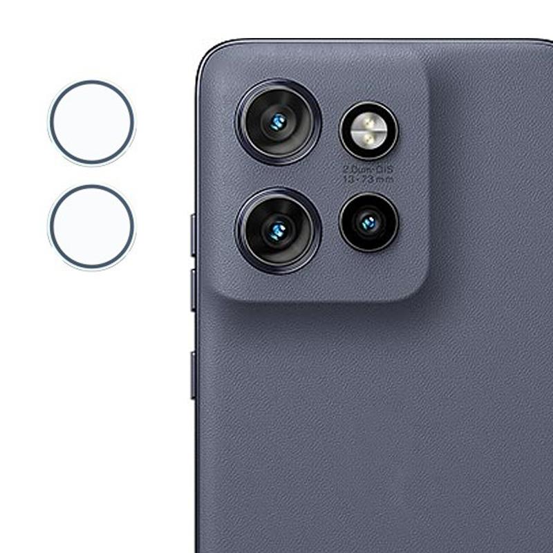 Camera Lens Protector for Motorola Edge 50 Neo 5G HD Clear Film with Metal Frame