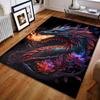 1PC Colorful Dragon Breathing Fire Carpet for Living Room Bedroom Sofa Home Decor Rus Non-slip Floor Mat Luxury Gift