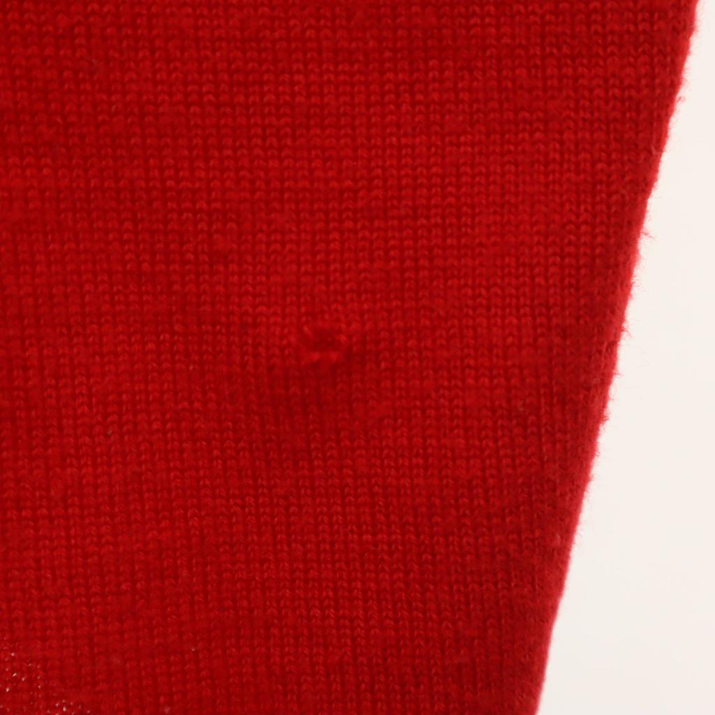 PENDLETON 70s Made In USA Vintage Long Sleeve Knit M Red Sweater Women Used