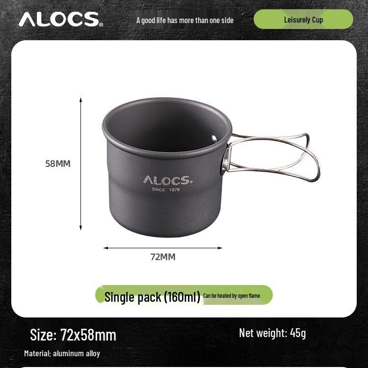Ailuke Pro Outdoor Cup: Portable, Heat-Resistant Camping and Hiking Mug for Coffee or Tea.