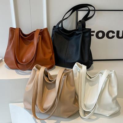 Vintage-Tragetasche mit großem Fassungsvermögen, Damenmode, Ausgehen, tragbare Pendlertasche, Umhängetasche für die Studentenklasse