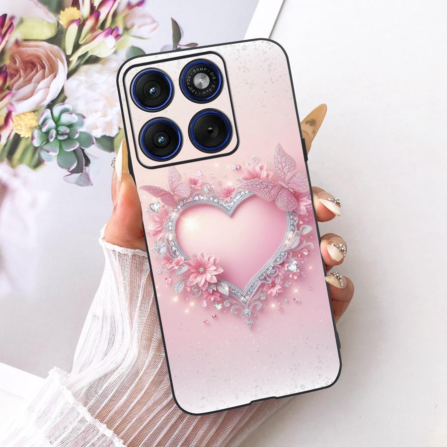For Motorola Edge 70 / Moto X70 Air Back Cover for Moto Edge70 X 70Air Case TPU Soft Silicone Cute Cat Printed Phone Case Cover