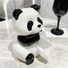 Ceramic Panda Tissue Box Living Room Tissue Boxes Wet Wipes Dispenser Creative Living Room Ornaments Creative Napkin Paper Box