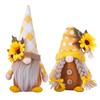 Couple Gnomes Sunflower Faceless for Doll Couple Rudolph for Doll for Holidays G