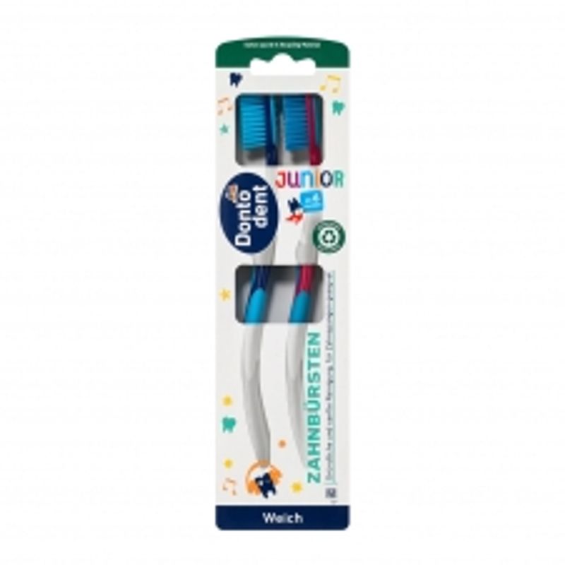 Dontodent Junior Toothbrush 2-pack (Ages 6 and Up)