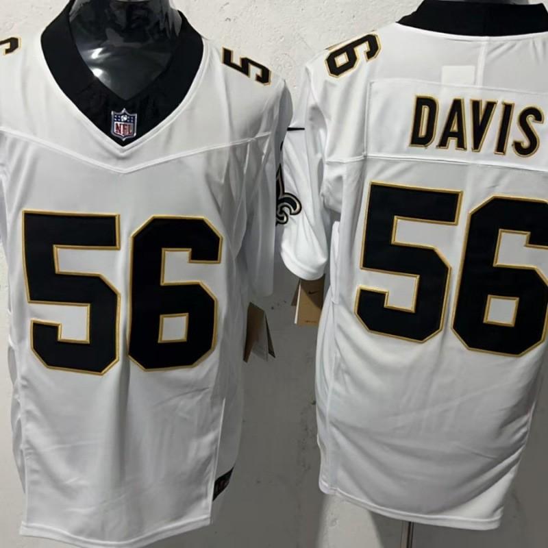 Fotbalový dres New Orleans Saints Vyšívaný Sportovní Fanouškovské Oblečení na Den Zápasu