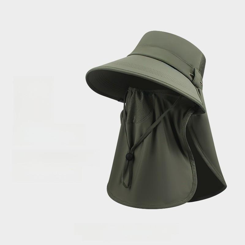 Sun Protection Mask With Breathable Ice Silk Fabric For Outdoor Activities