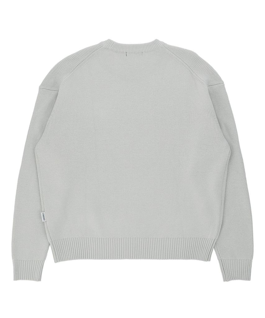W STANDARD Smile Basic Pullover [4 Colors]