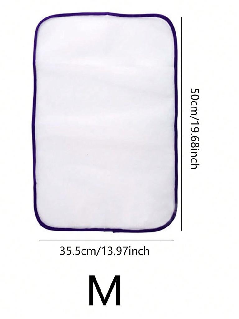 1pc Heat Resistant Cloth For Ironing, Protect Clothes From Hot Irons, High Temperature Resistant Fabric Anti-scorching Ironing Cloth Pad