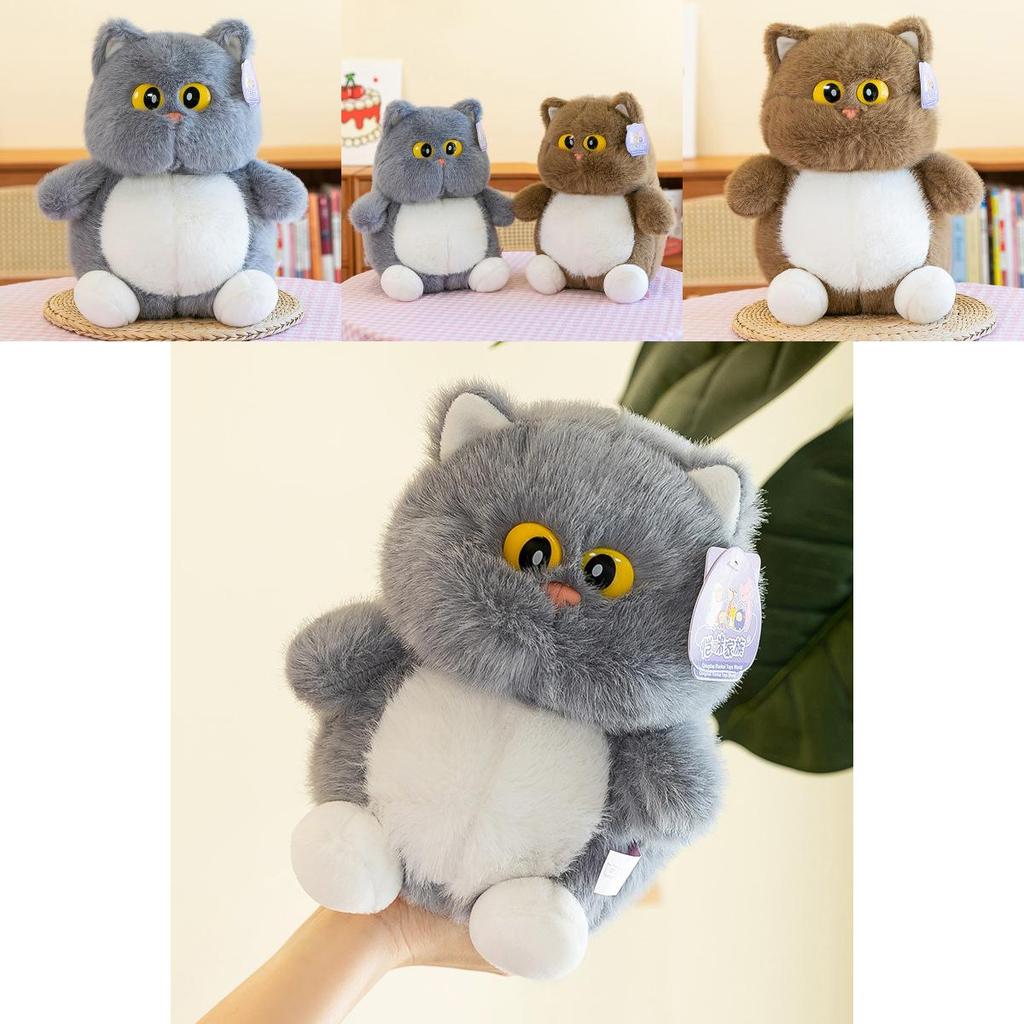 Cat Plush Toy Couple For Kids Soft Pp Cotton Doll Gift For Friends Birthday