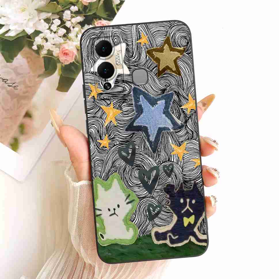 Cases For Infinix Hot 12 Play Cover Silicone Soft Shockproof Casing For Infinix Hot12 Play Hot12Play X6816C X6816 Capa