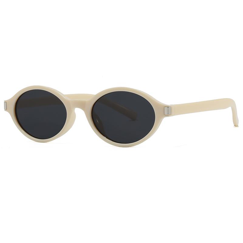 Retro Oval Fashion Sunglasses - European & American Style, Daily Wear