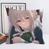 Sakurai Miyo Blue Archive Game Pillow Case Square Pillow Bedroom Sofa Leisure Comfort Cushion Car Home Decoration