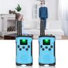 T50 2 PCS Children"s Walkie Talkie Outdoor  Interphone Walky Talky Toy 3KM(Blue )
