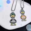 Trendy Cute Cartoon Dripping Duck Necklace, Student Gift Trendy Accessories