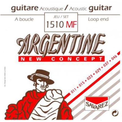 

SAVAREZ Argentine Jazz Guitar Strings, Loop End, Light, 1510MF, Large