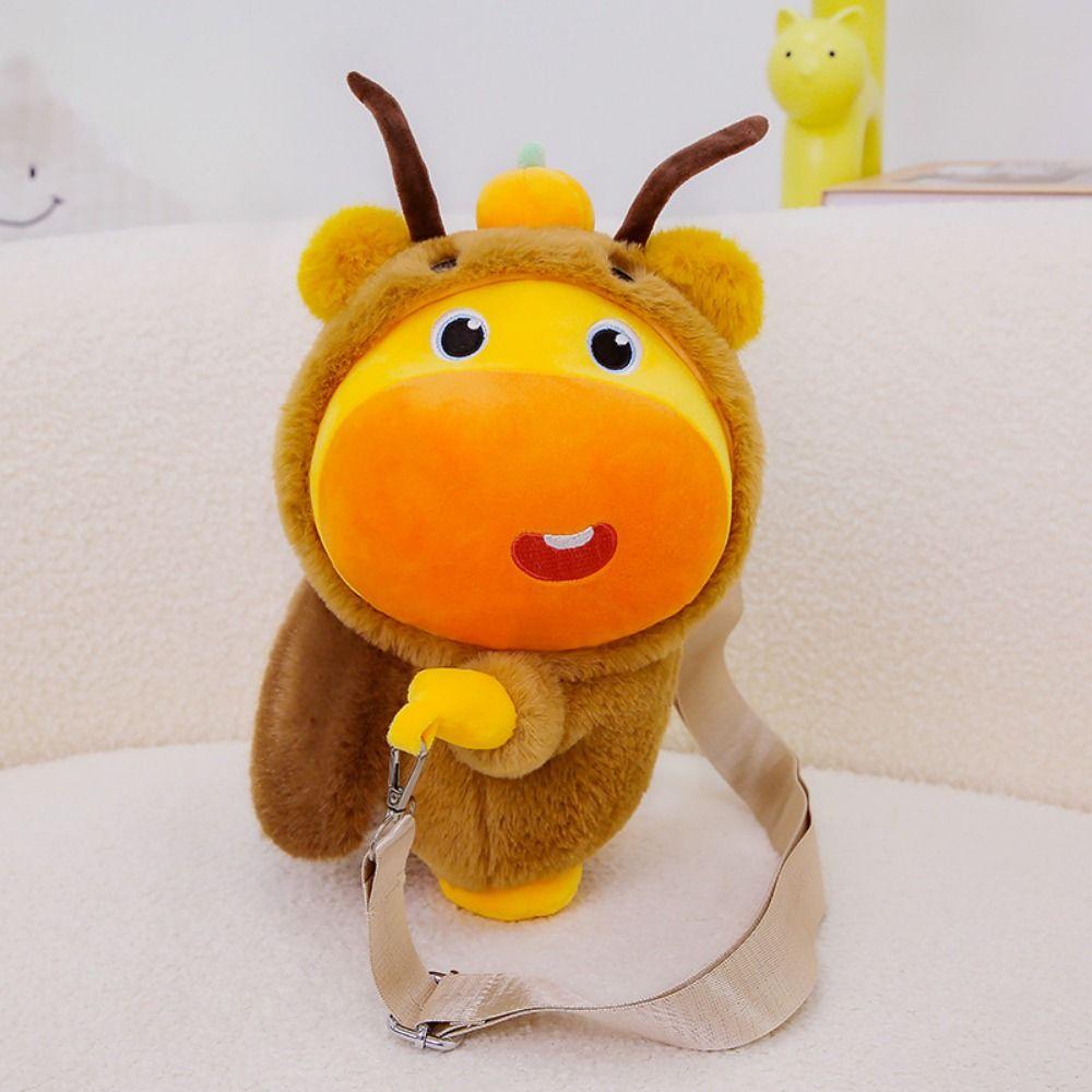 Cockroach Capybara Lulu Doll Toy Cartoon Stuffed Capybara Doll Capybara Doll Plush Doll  Kids Toy