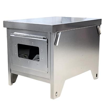 Wara's Falt-Holzofen "easy neo" Kamin (Kamin separat erhältlich) / SHO-062-00, Robust, Faltbar, Kompakte Lagerung, Ideal für verschneite Berge