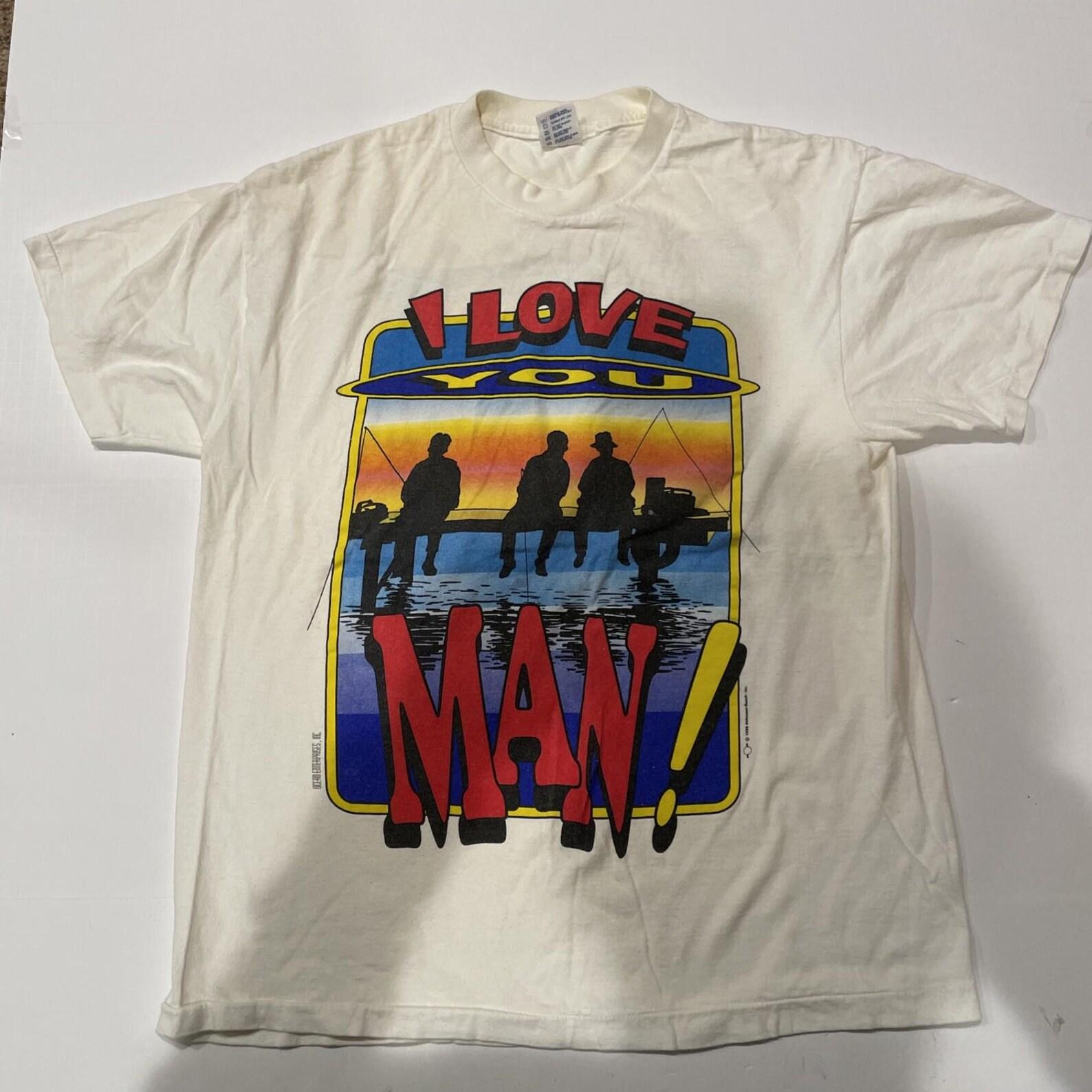 Vintage Limited Fishing Light “I Love Man ” Beer Commercial T shirt 1996 Size S-5XL 3XL