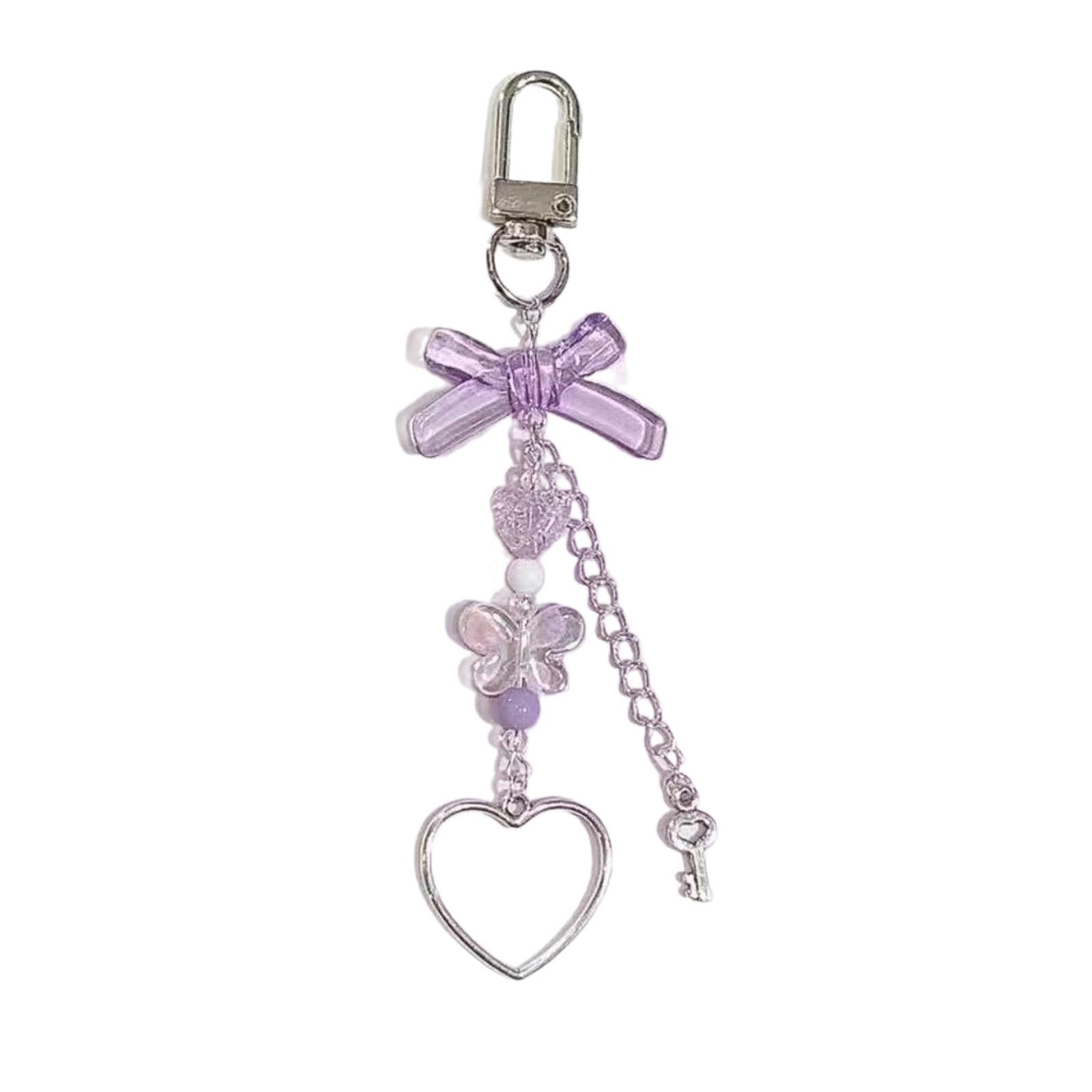 Милый брелок с подвеской в виде звезды и сердца — фото 13