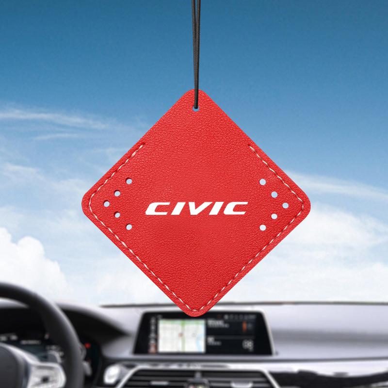 For Honda Civic Accord Fit Jazz Pilot CRV Odyssey Passport City Car Emblems Aromatherapy Pendant Lasting Freshness Air Freshener LK6