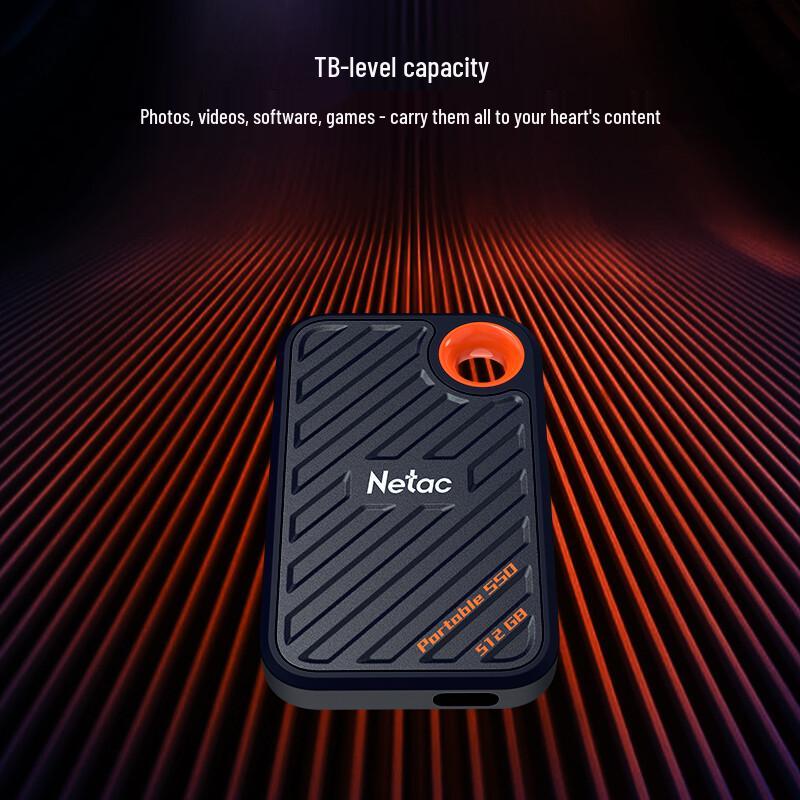 Netac ZX20 1TB USB3.2 Type-C NVMe Portable SSD