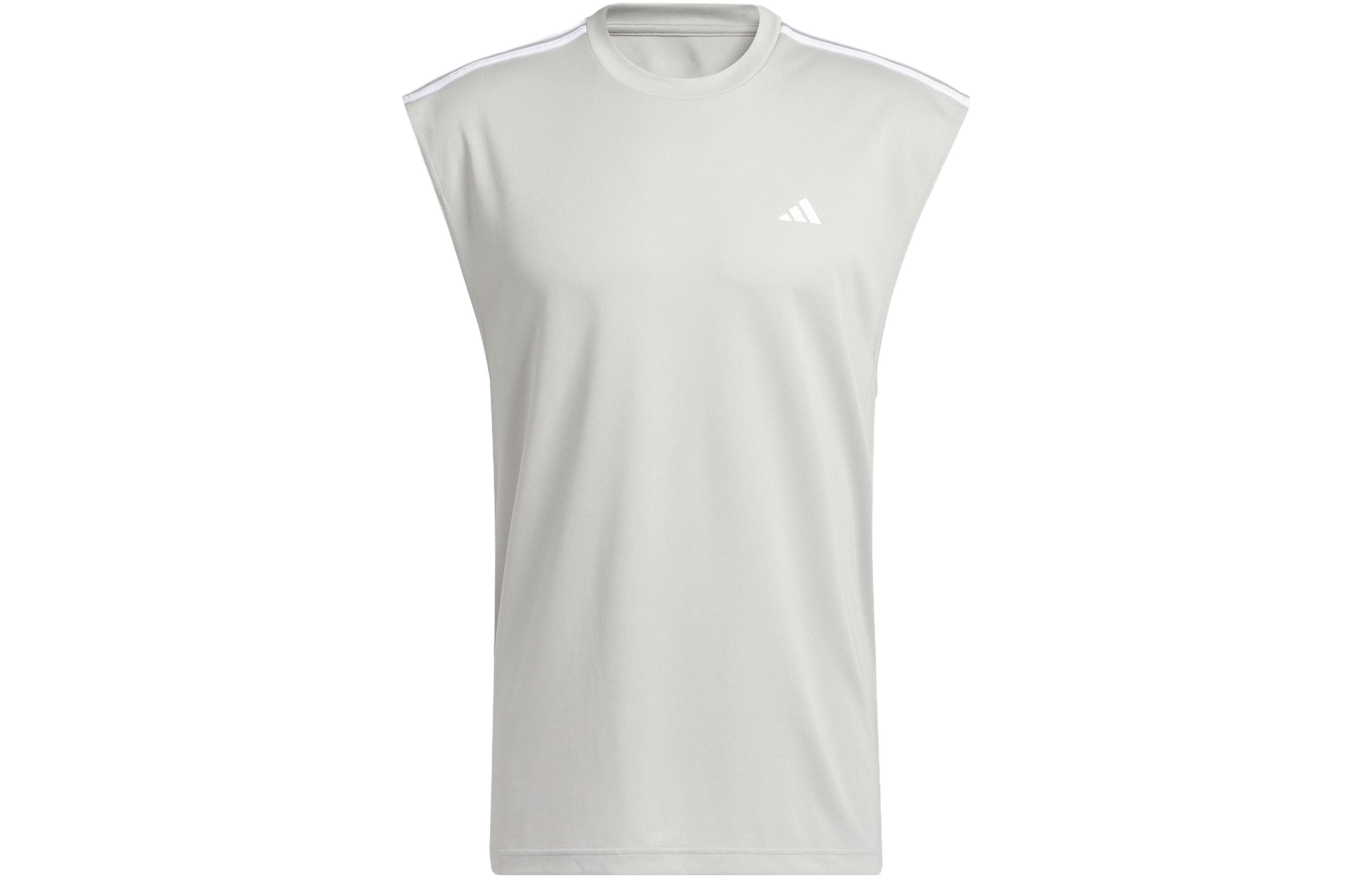 Adidas Tank Top Men s Metallic Gray IC2467 XXL