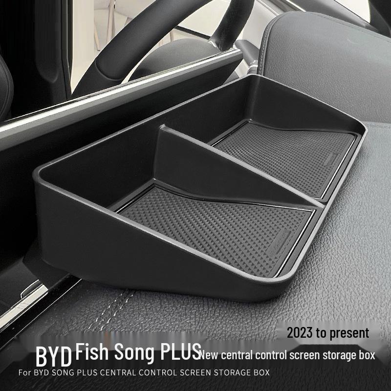 23-25 Song PLUS EV Console Screen Organizer: Car Interior Storage Box
