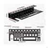 Pliers Rack Easy Installation Screwdriver Organizer Rack, Space Saving WallAttached Tool Holder for
