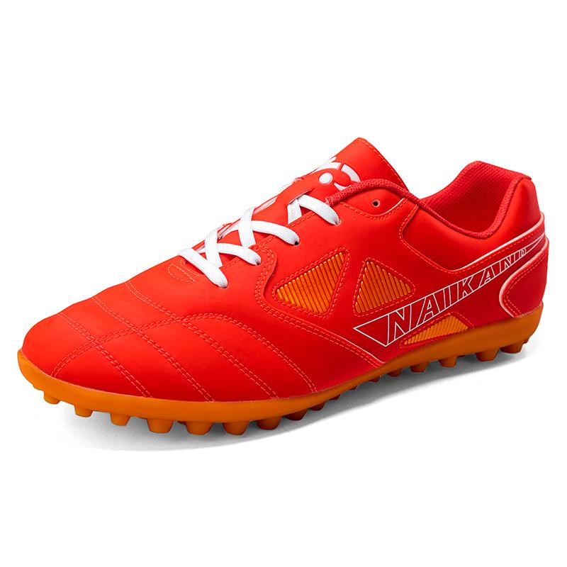 Fashion Men Women Soccer Shoes Suitable for Grass Sneakers Outdoor Training Shoes Anti Slip Wear-resisting Grip Football Shoes