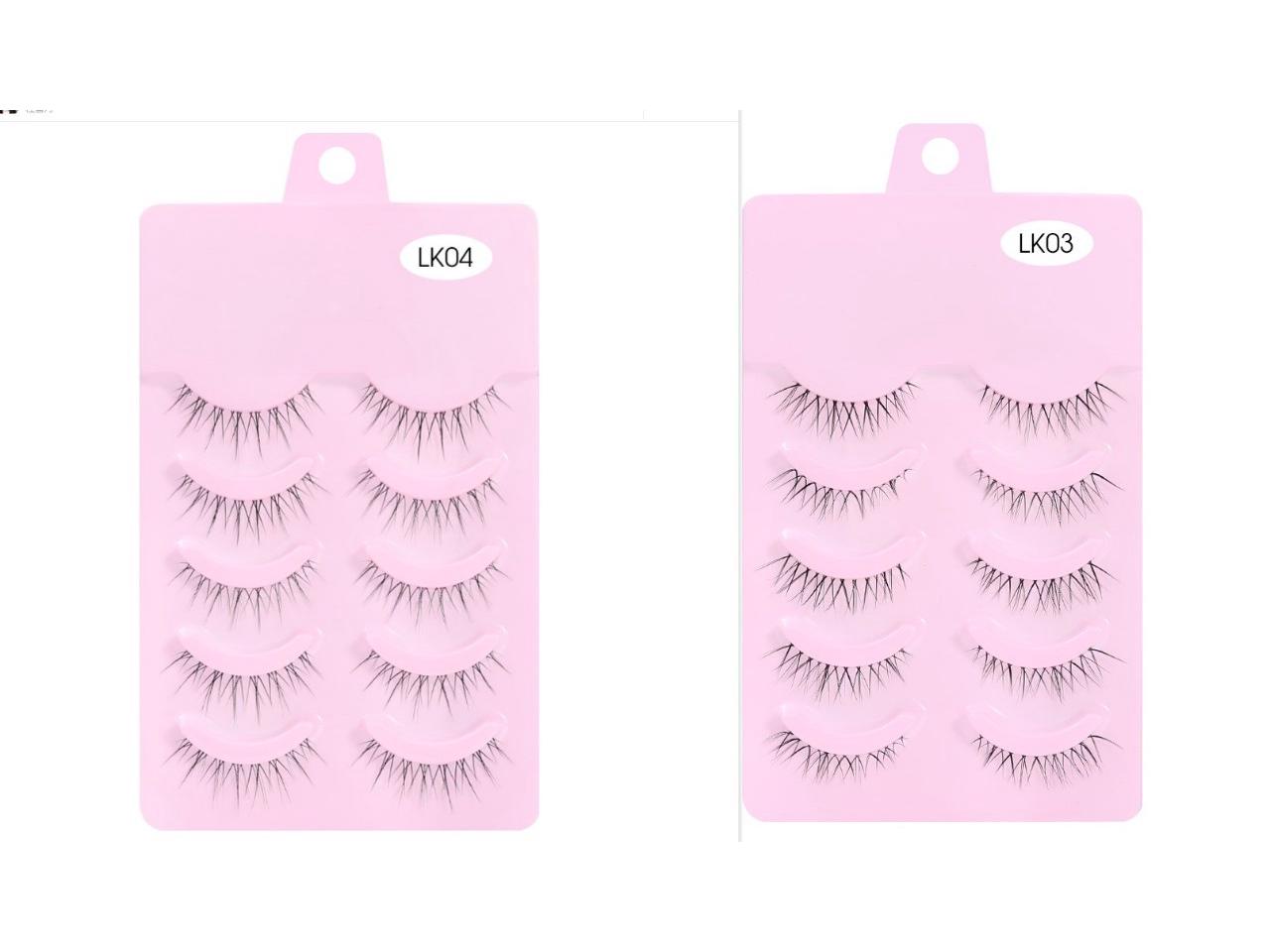 

LK Series Transparent Band False Eyelashes LK01
