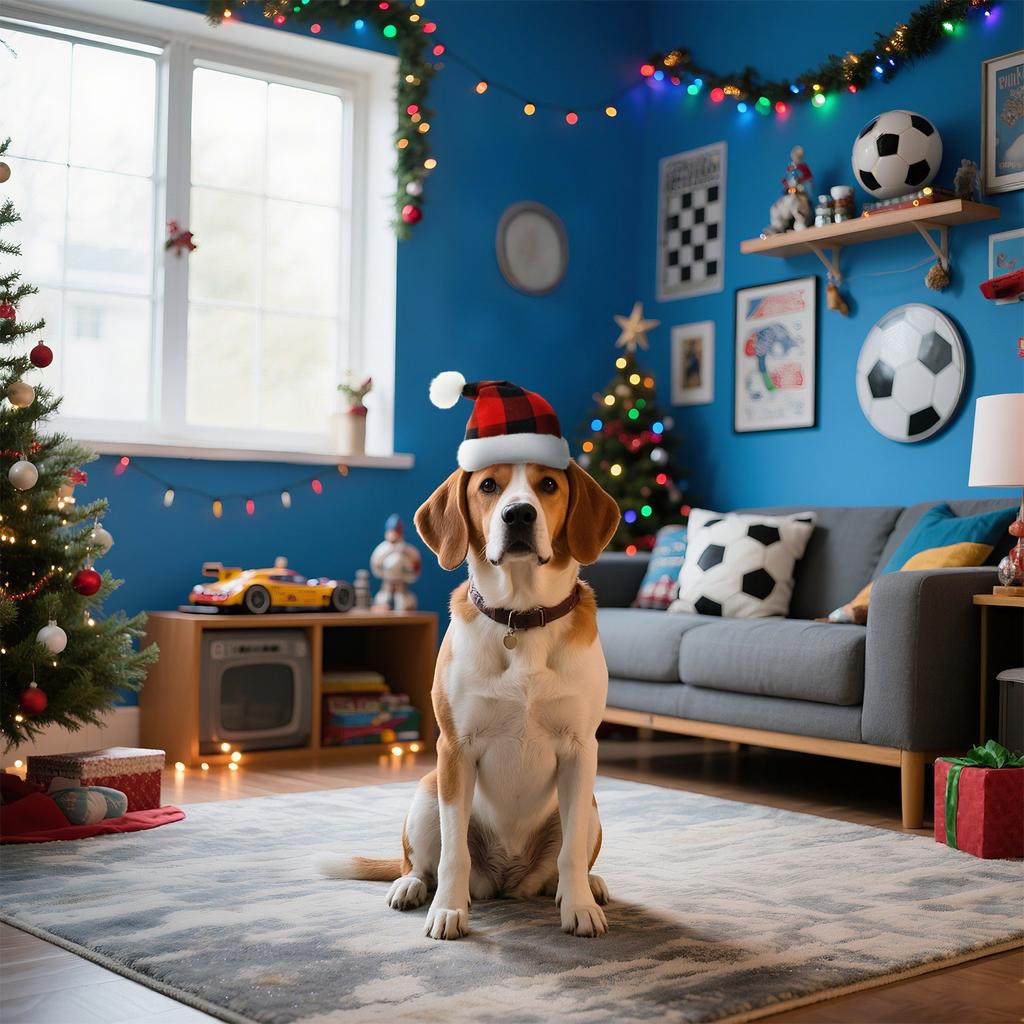 Weihnachtsmütze für Haustiere, Weihnachtsmütze für Katzen und Hunde