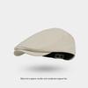 Beret British Plaid Peaked Cap Newsboy Cap Colorful Style Women Men's Forward Hat Winter Woman Vintage Linen Beret