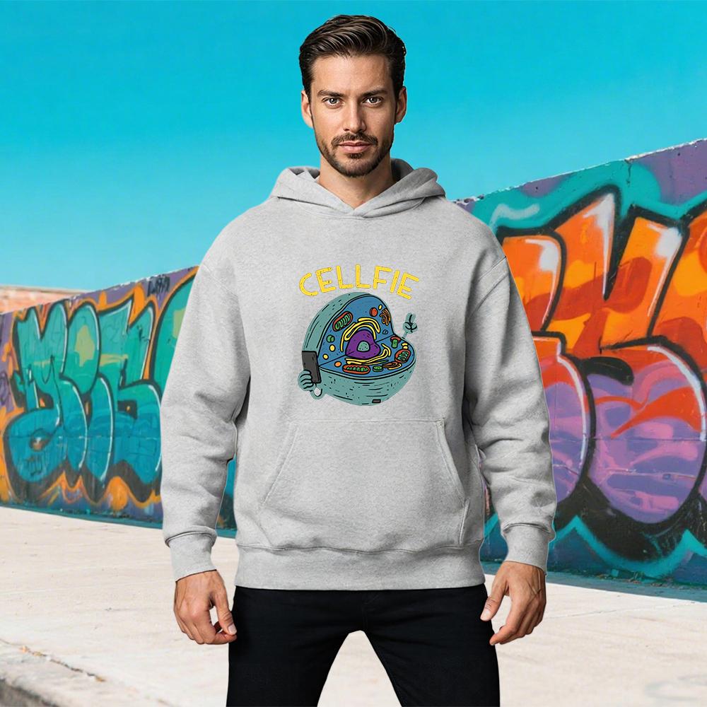 

Cell Fie Funny Science Biology Teacher Biologist Hoodie Autumn Jacket Men Male Clothes Men s Clothes New In Hoodies Winter Tops 3XL
