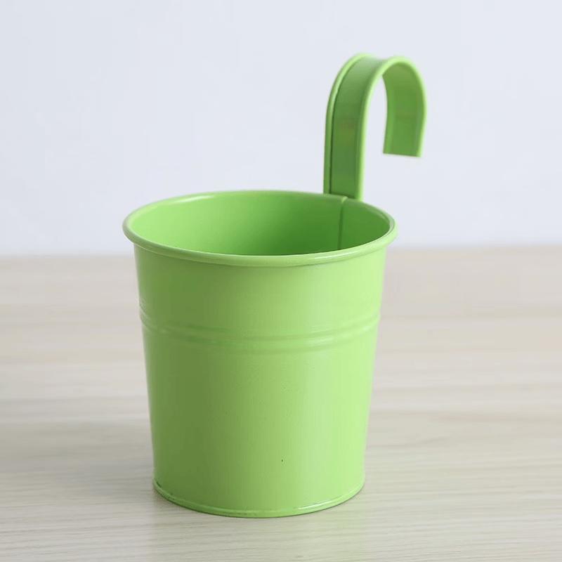Metal Hanging Balcony Planter Pot