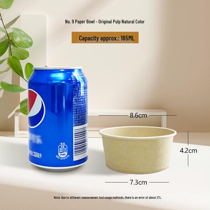 Disposable Round Bagasse Pulp Bowls