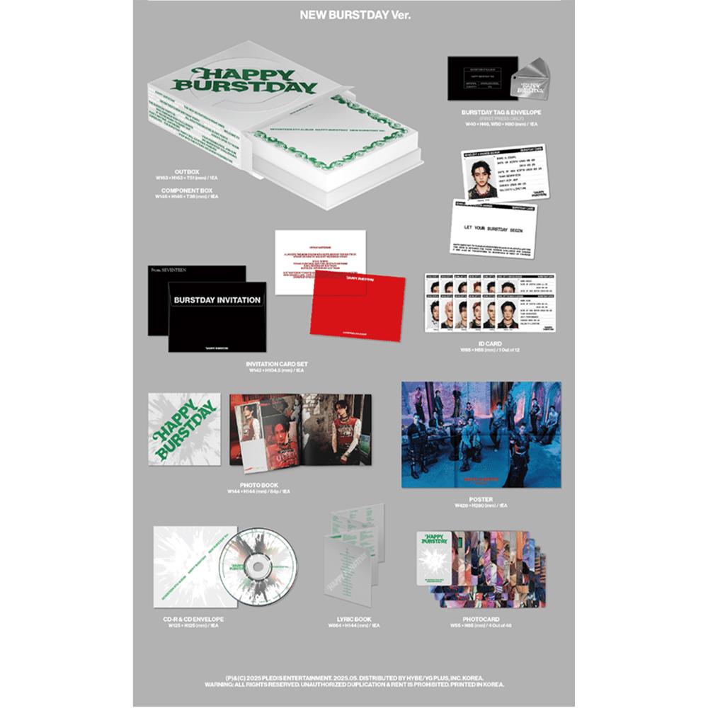 Seventeen HAPPY BURSTDAY (5th Album)