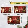 Door Carpet Christmas Festival Santa Claus Merry Christmas Outdoor Mat Decorations Home 2026 Navidad Xmas Ornament New Year 2025