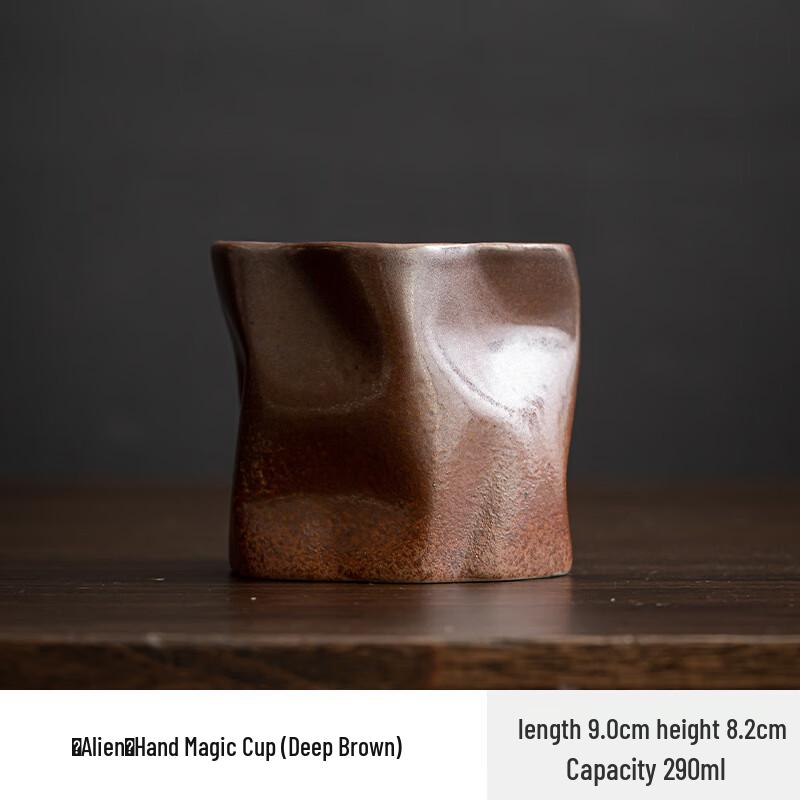 Handleless Ceramic Handmade Coffee Mug